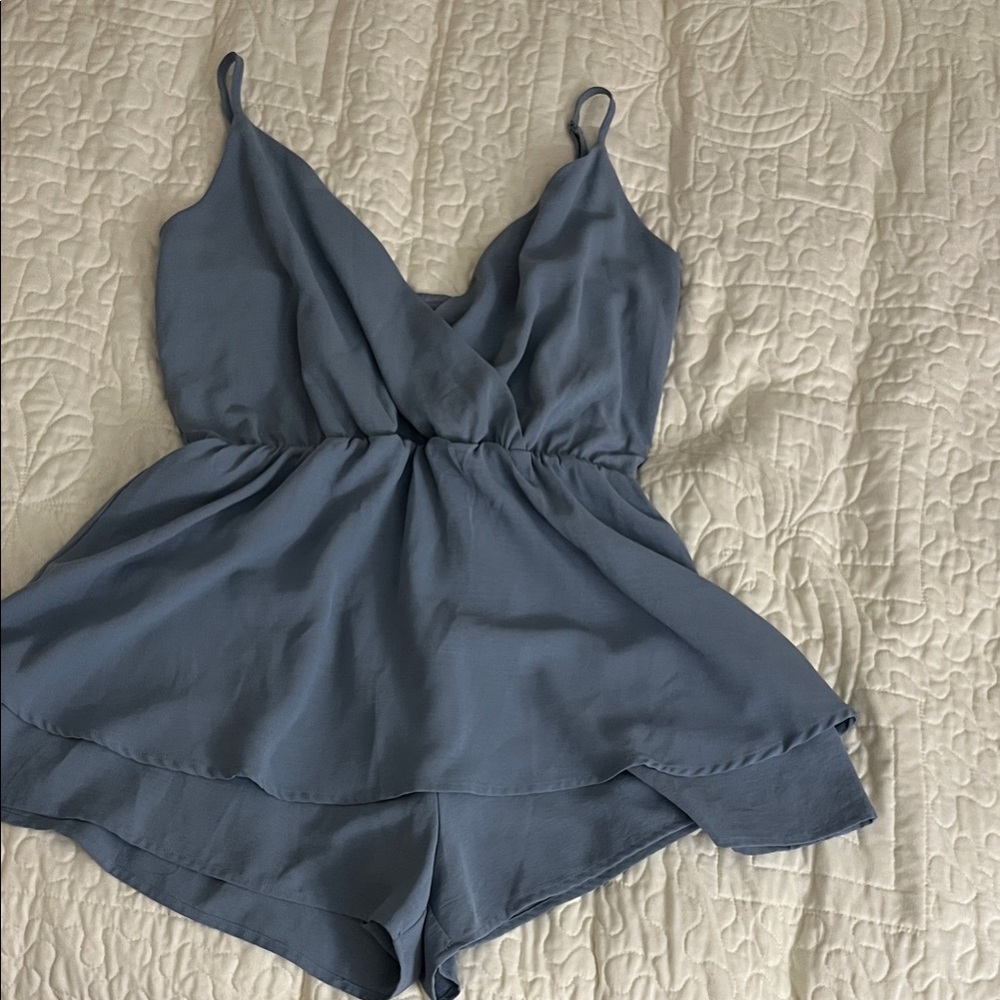 AKIRA Light Blue romper